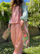 BCLUNA straight pant - Paradise Pink - Black Colour