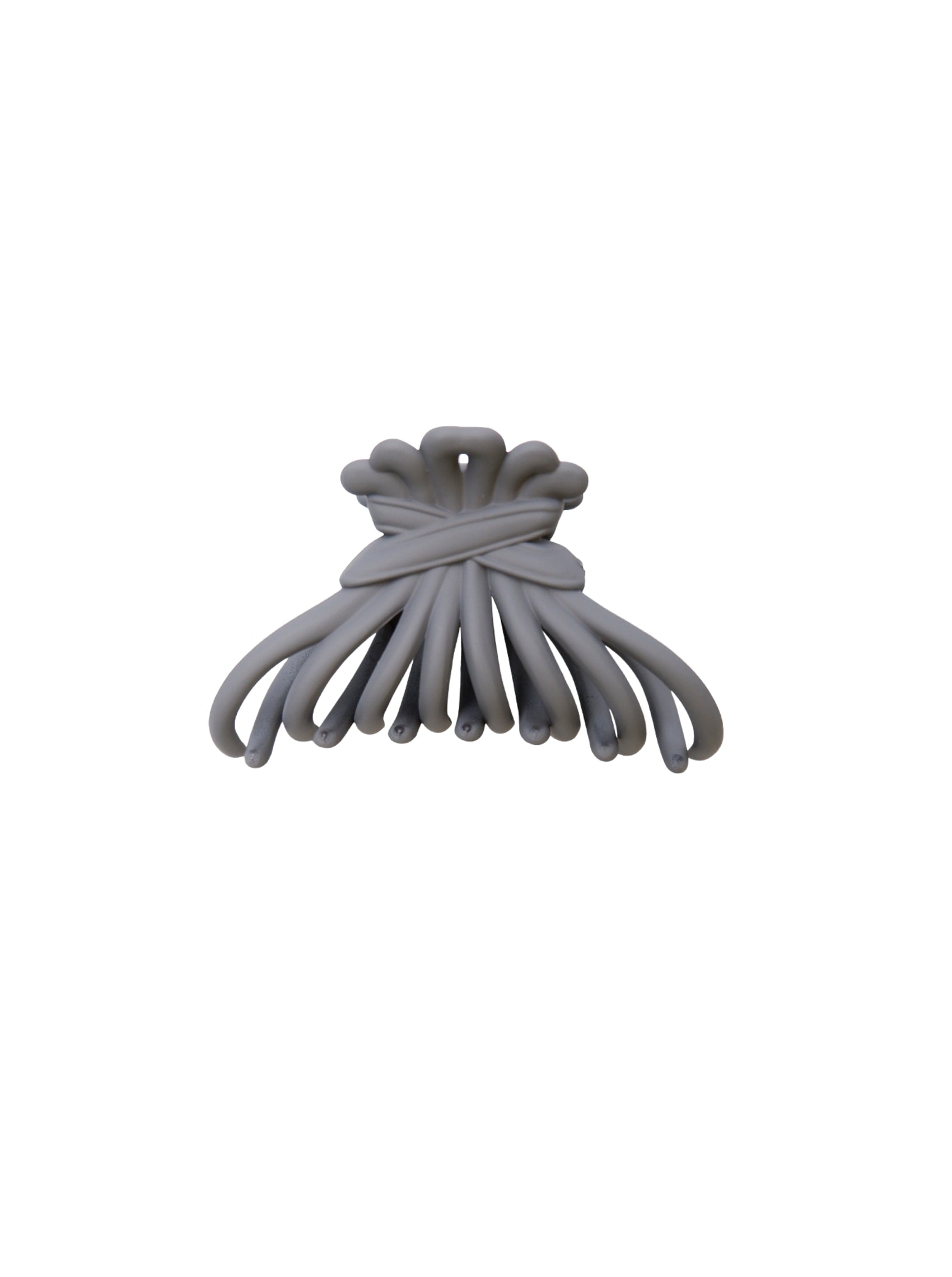 BCVENEDA medium matt hair claw - Grey - Black Colour
