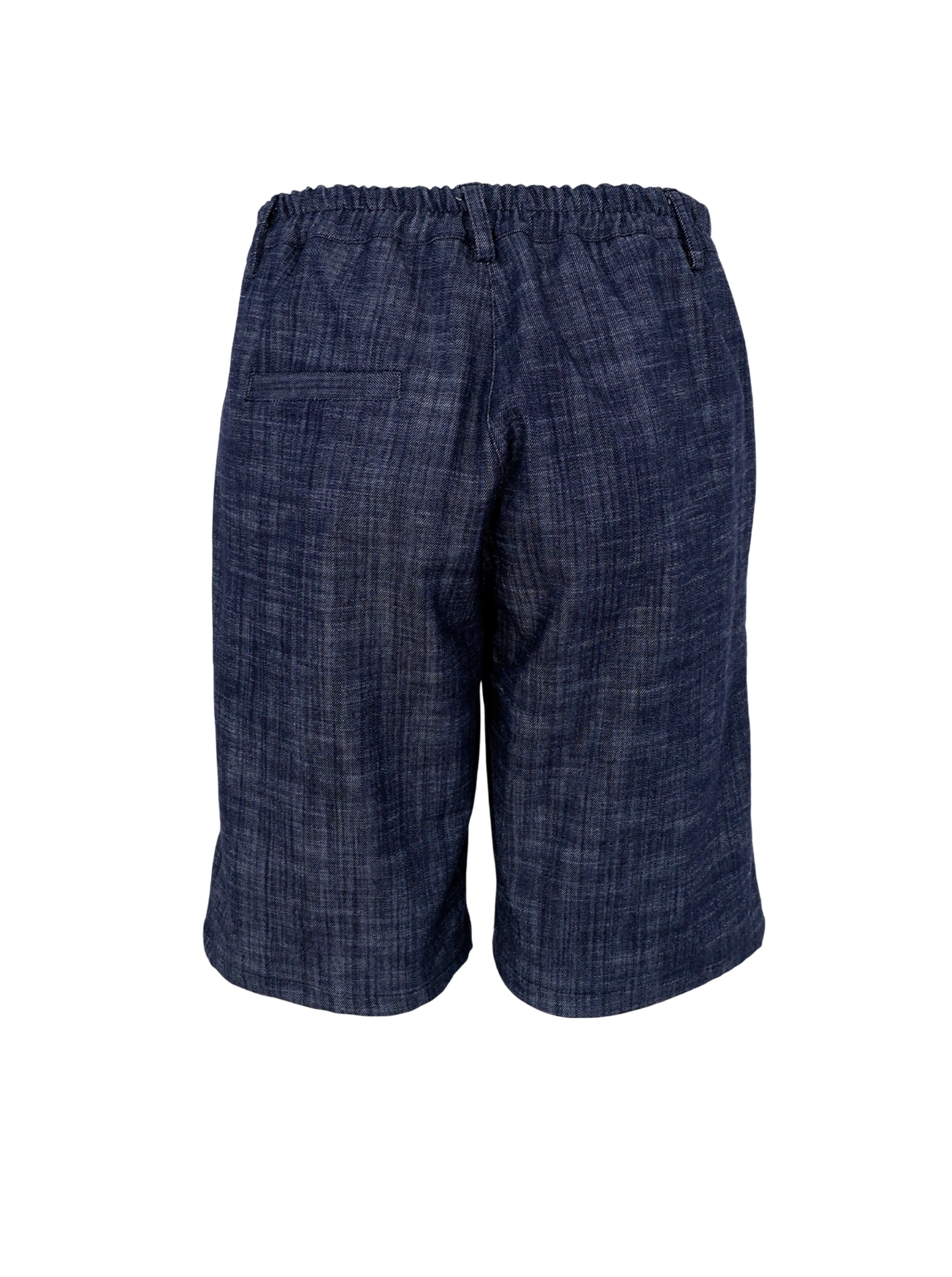 BCBOX shorts - Navy Denim - Black Colour