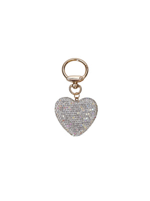 BCHEART rhinestone keyhanger - Clear - Black Colour