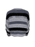 BCHEIDI boucle jumper - Grey - Black Colour