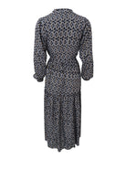 BCLUNA Rose boho dress - Steel Grey - Black Colour