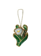 BCSNOWDROP christmas ornament - Green - Black Colour