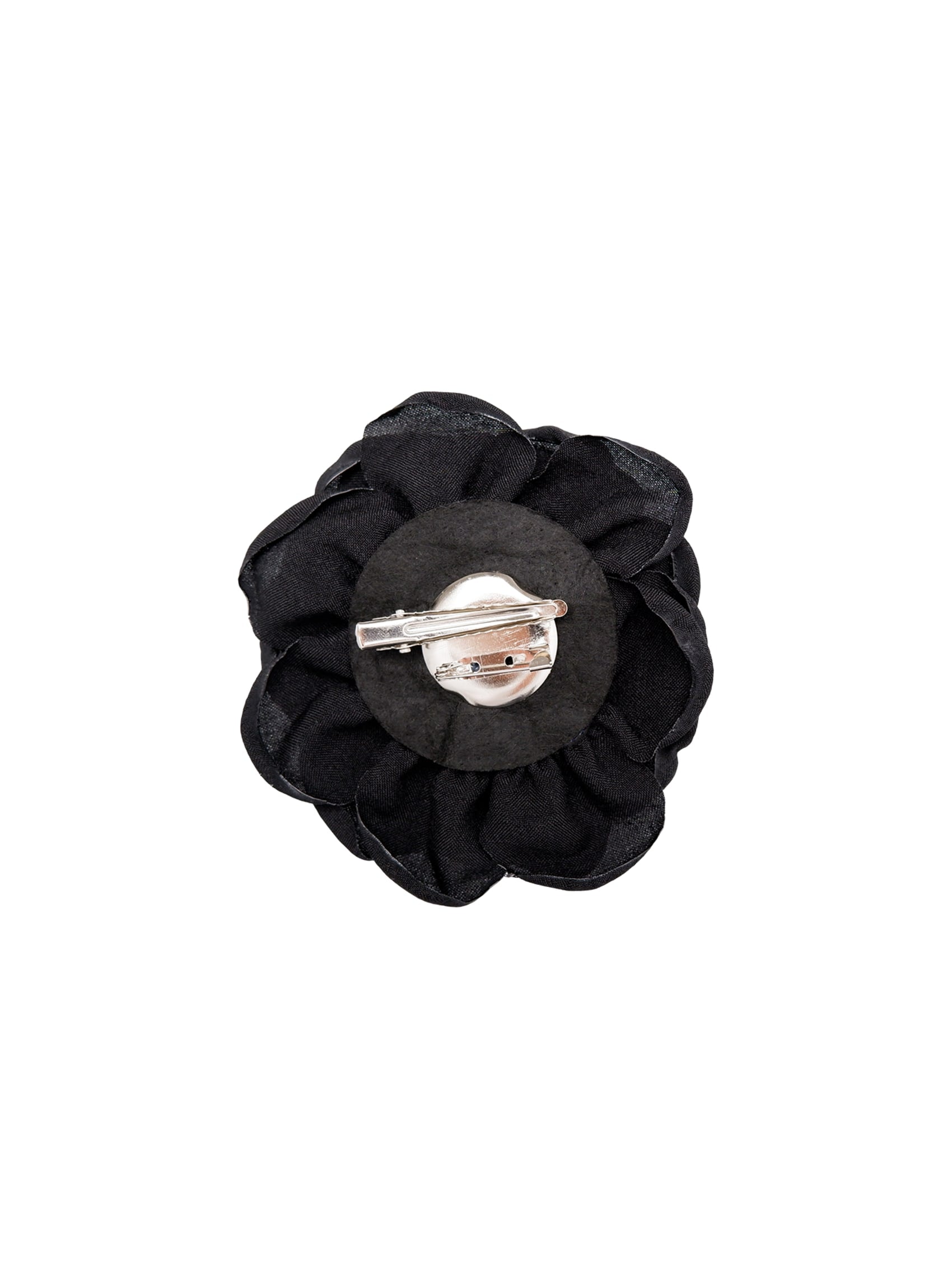 BCVILLA mega flower brooch - Black - Black Colour