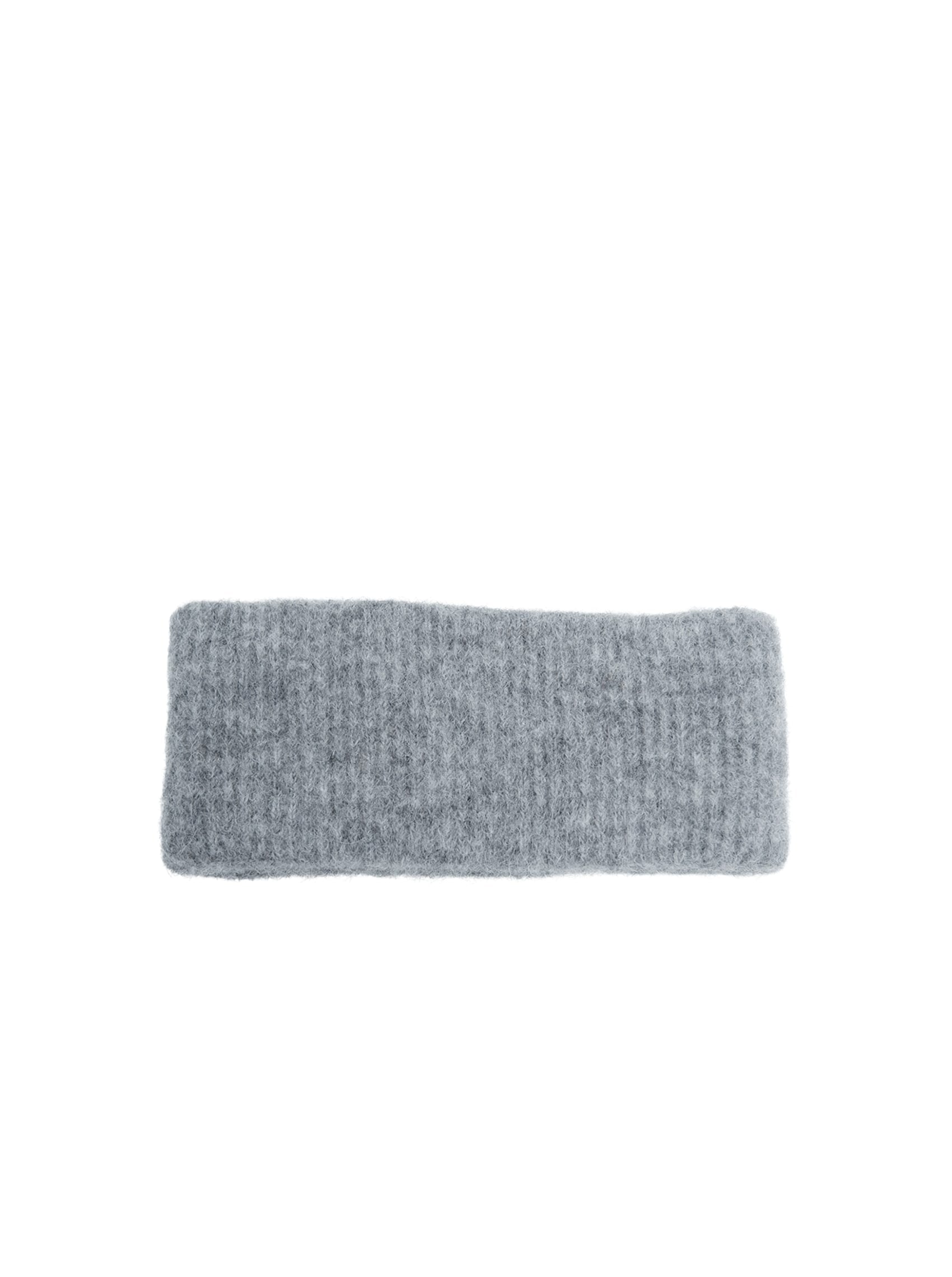 BCGINGER rib headband - Grey - Black Colour