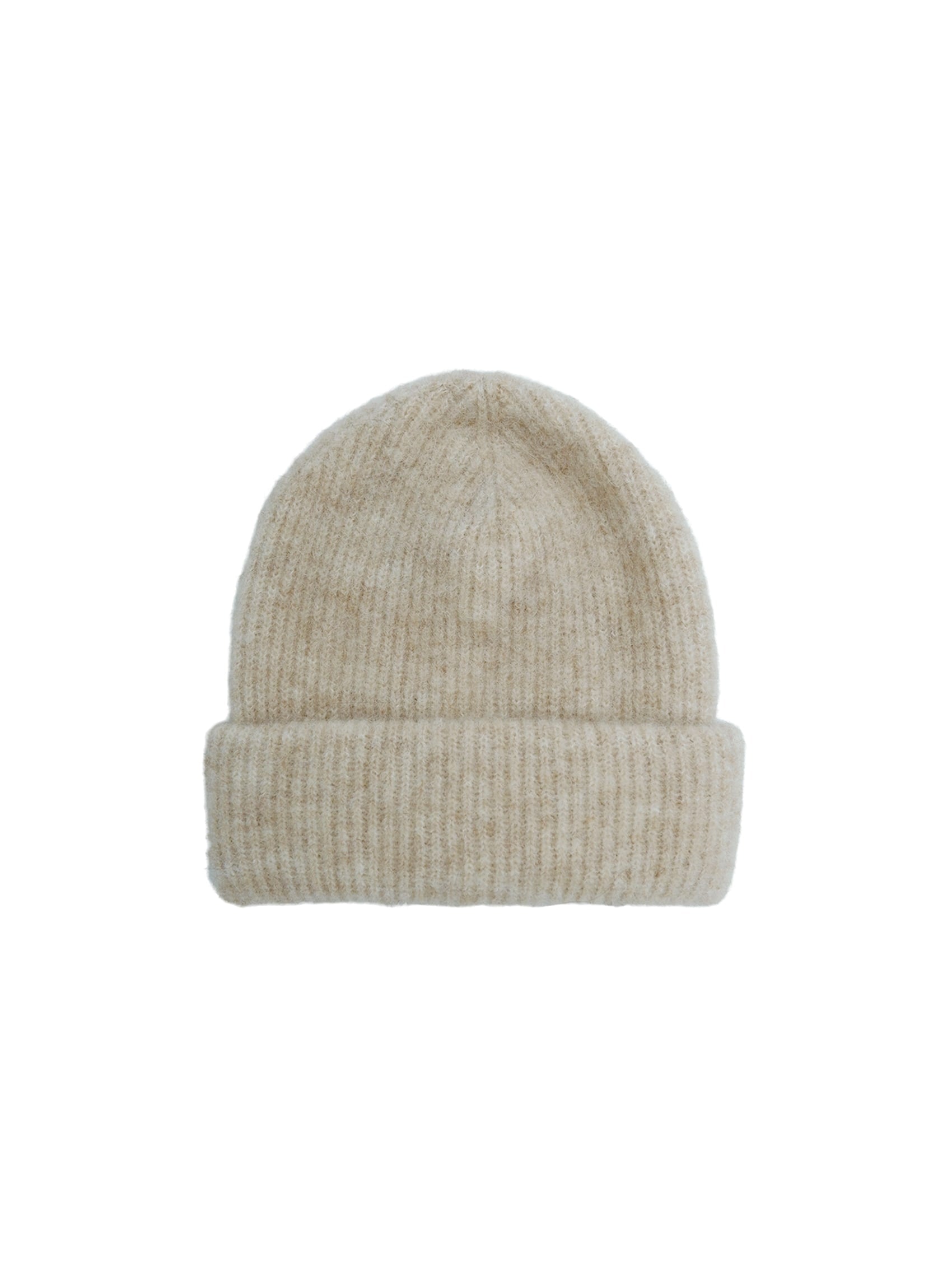 BCGINGER rib hat - Natural - Black Colour