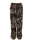 BCLUNA straight pant - Leopard - Black Colour