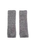 BCGINGER alpaca handwarmers - Grey - Black Colour