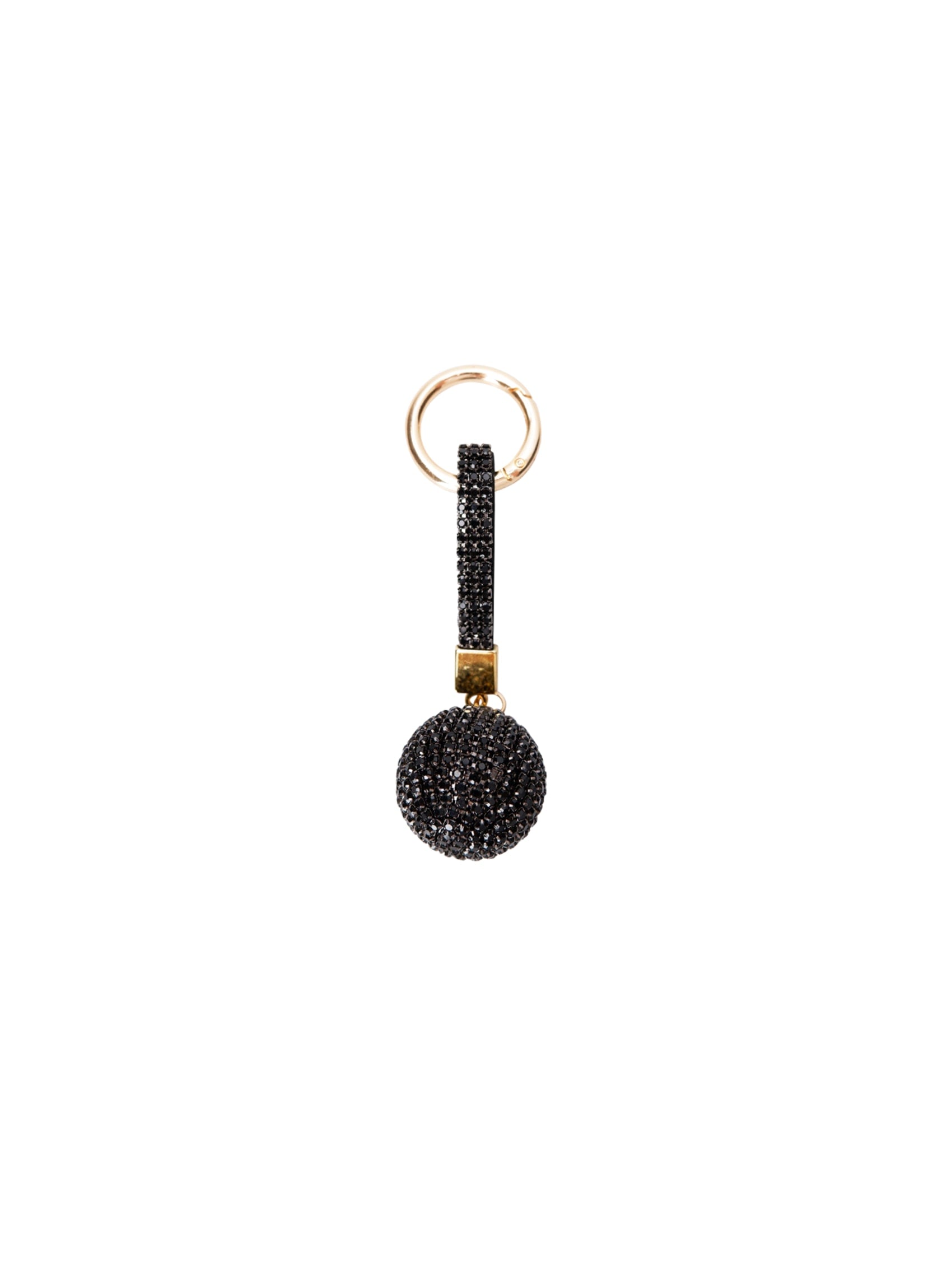 BCBALL rhinestone keyhanger - Black - Black Colour