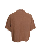 BCMELINA short shirt - Nougat - Black Colour