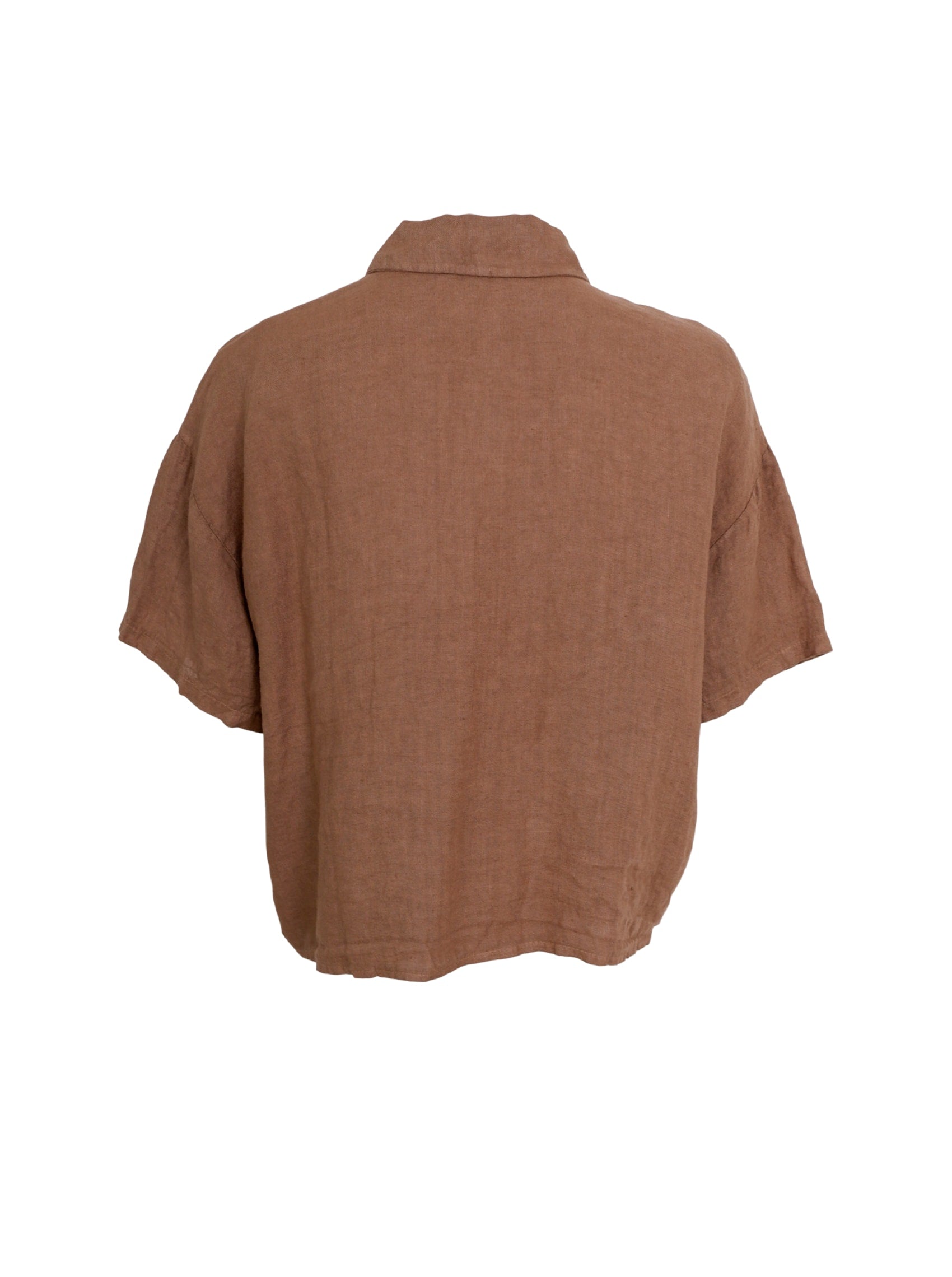 BCMELINA short shirt - Nougat - Black Colour