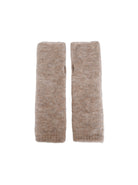BCGINGER alpaca handwarmers - Frappe - Black Colour