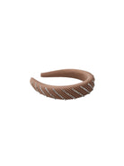 BCMARICAR headband - Latte - Black Colour