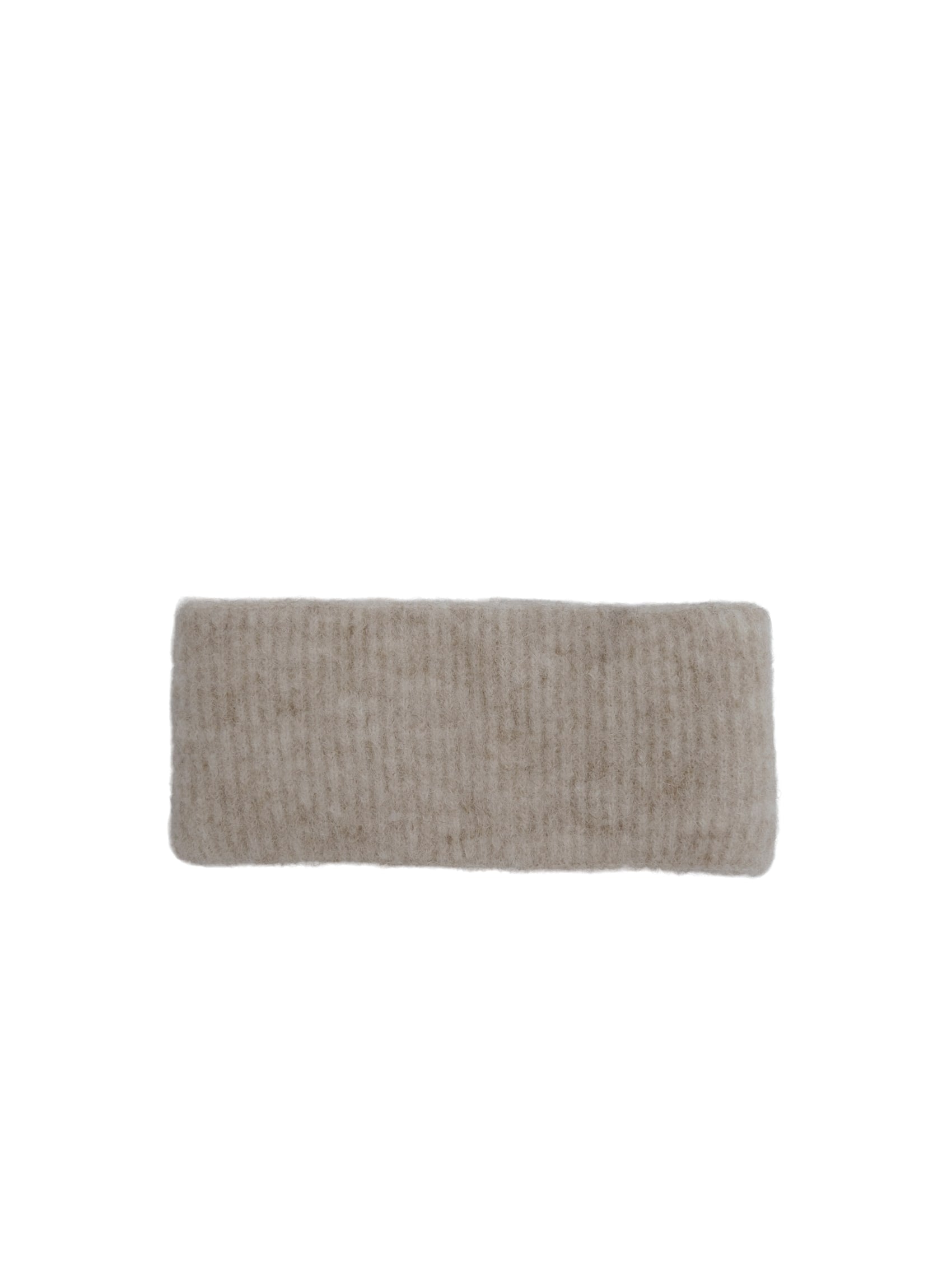 BCGINGER rib headband - Natural - Black Colour