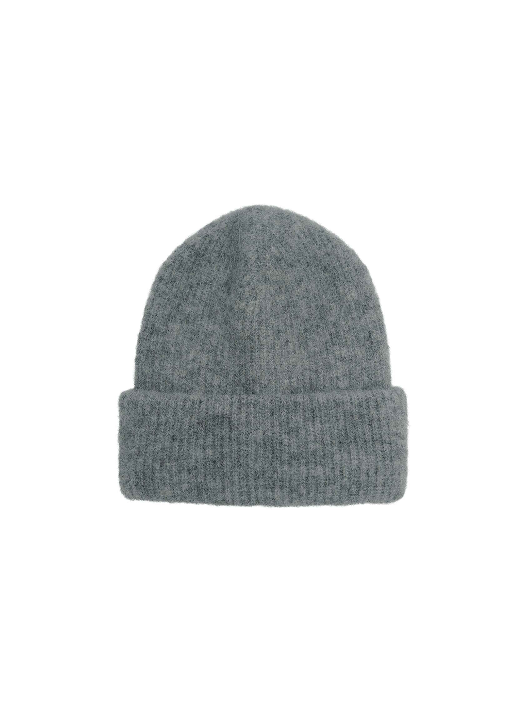 BCGINGER rib hat - Grey - Black Colour