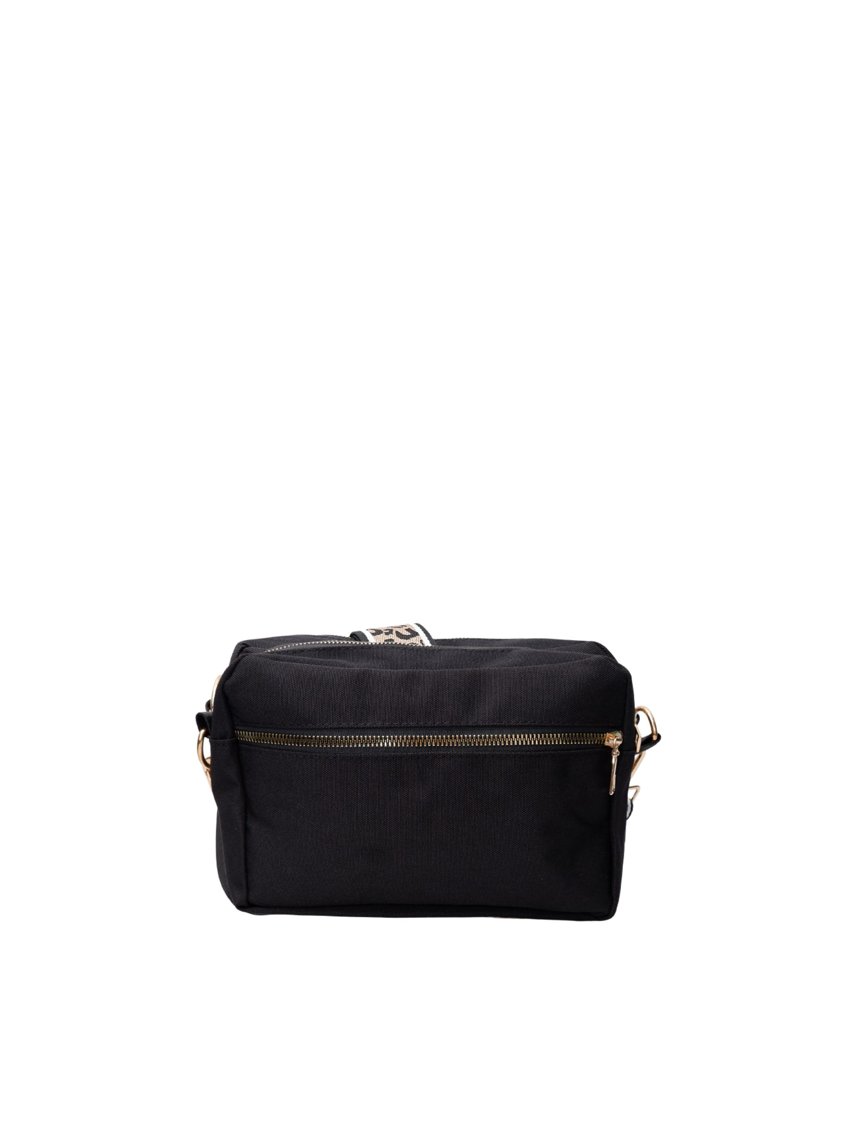 BCVANDA crossover bag - Black w. Leo. - Black Colour