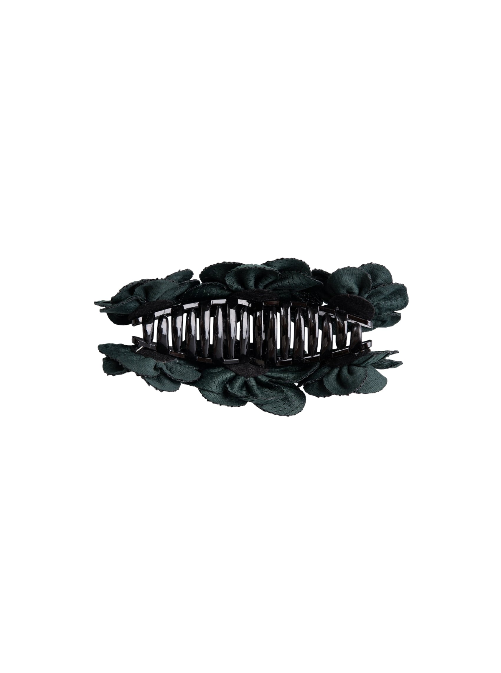 BCLILIBET hair claw - Bottle Green - Black Colour