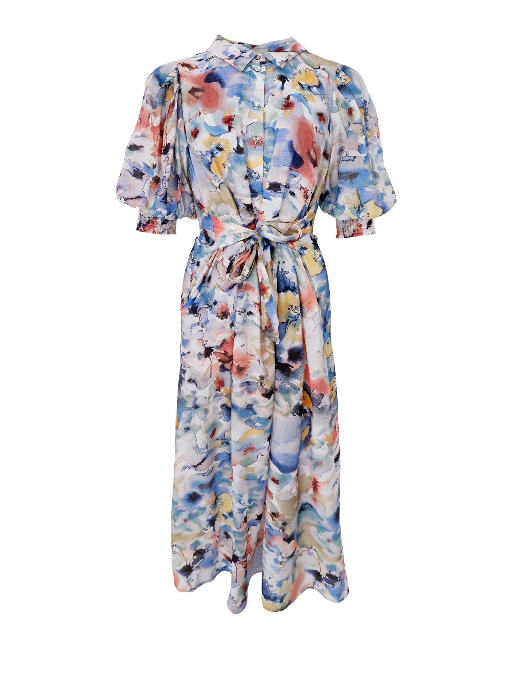 BCBROOKE dress - Water Pastel - Black Colour