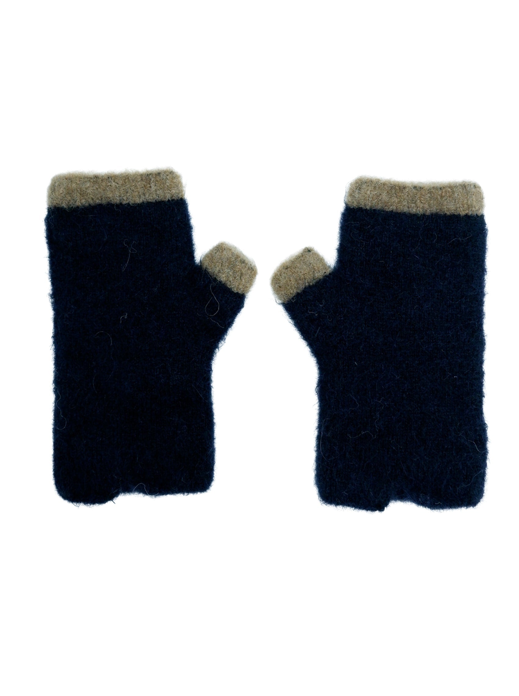 BCGINGER short handwarmers - Navy - Black Colour