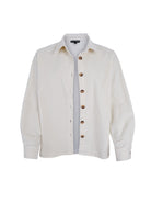 BCCORA corduroy shirt jacket - Off White - Black Colour