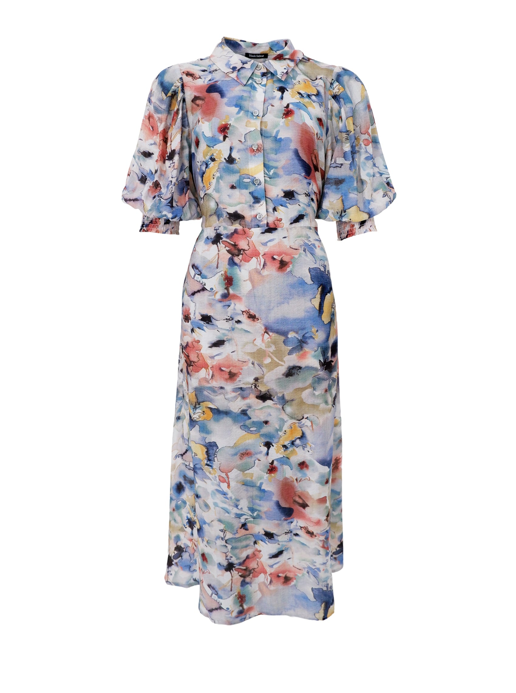 BCBROOKE dress - Water Pastel - Black Colour