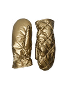 BCPALOMA quilted mittens - Golden Sand - Black Colour