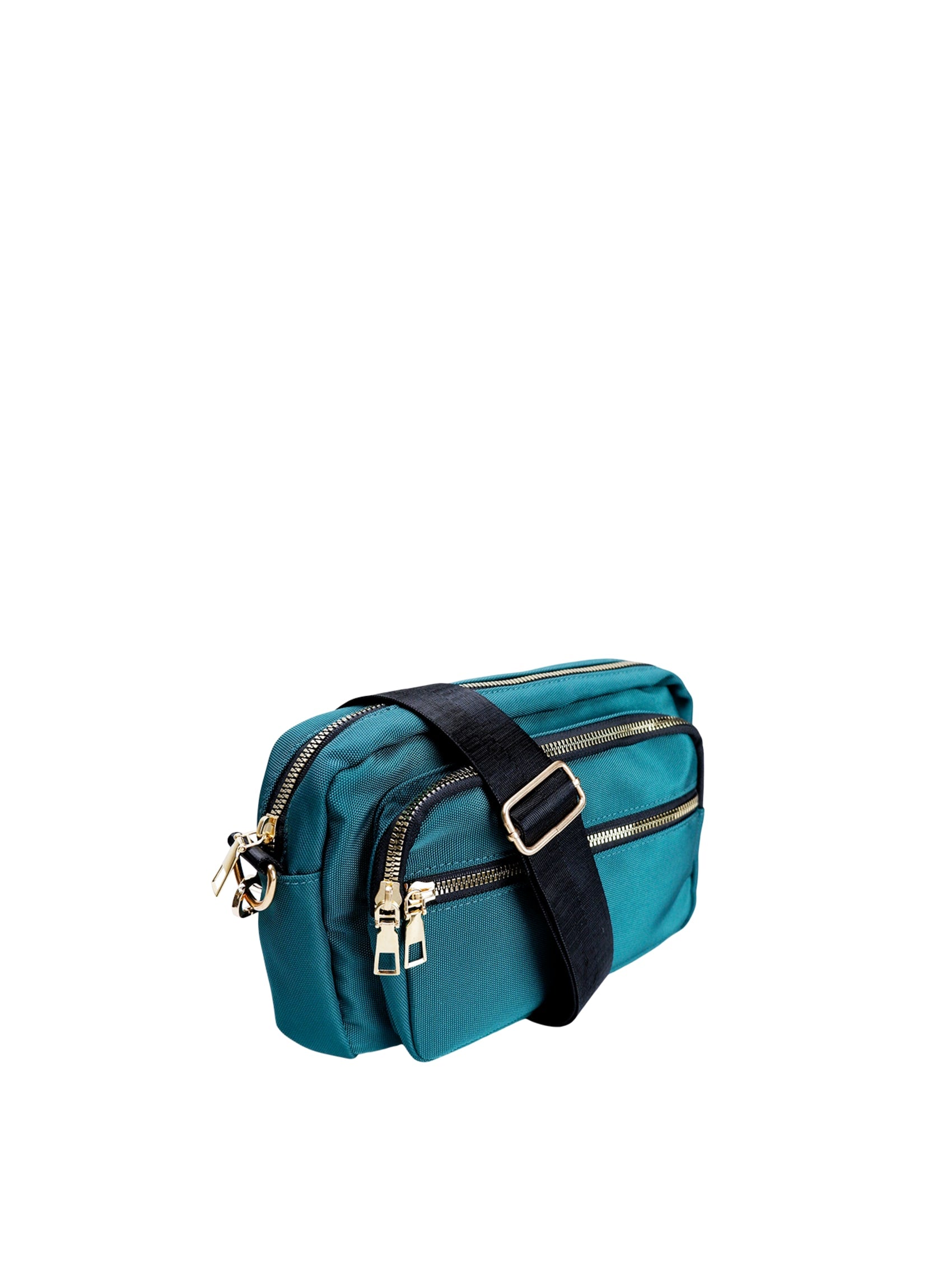 BCVANDA crossover bag - Petrol Green - Black Colour
