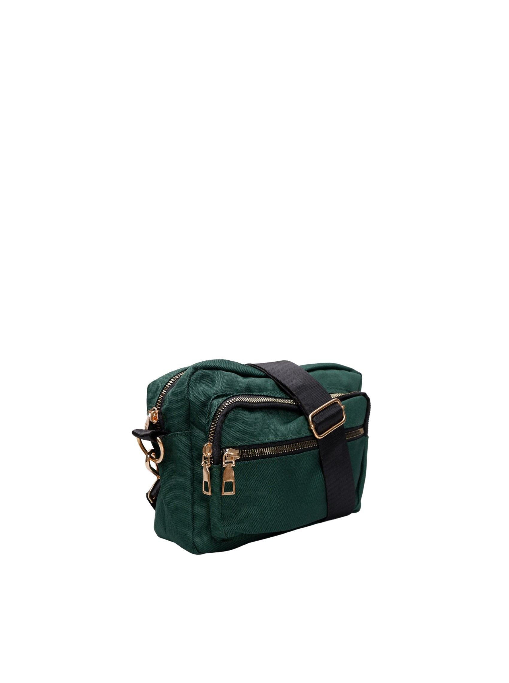 BCVANDA crossover bag - Bottle Green - Black Colour