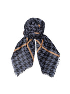 BCJOHANNA wool scarf - Grey/Black - Black Colour