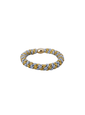 BCKALLY gold coloured bead elastic - Skylight Gold Coloured - Black Colour