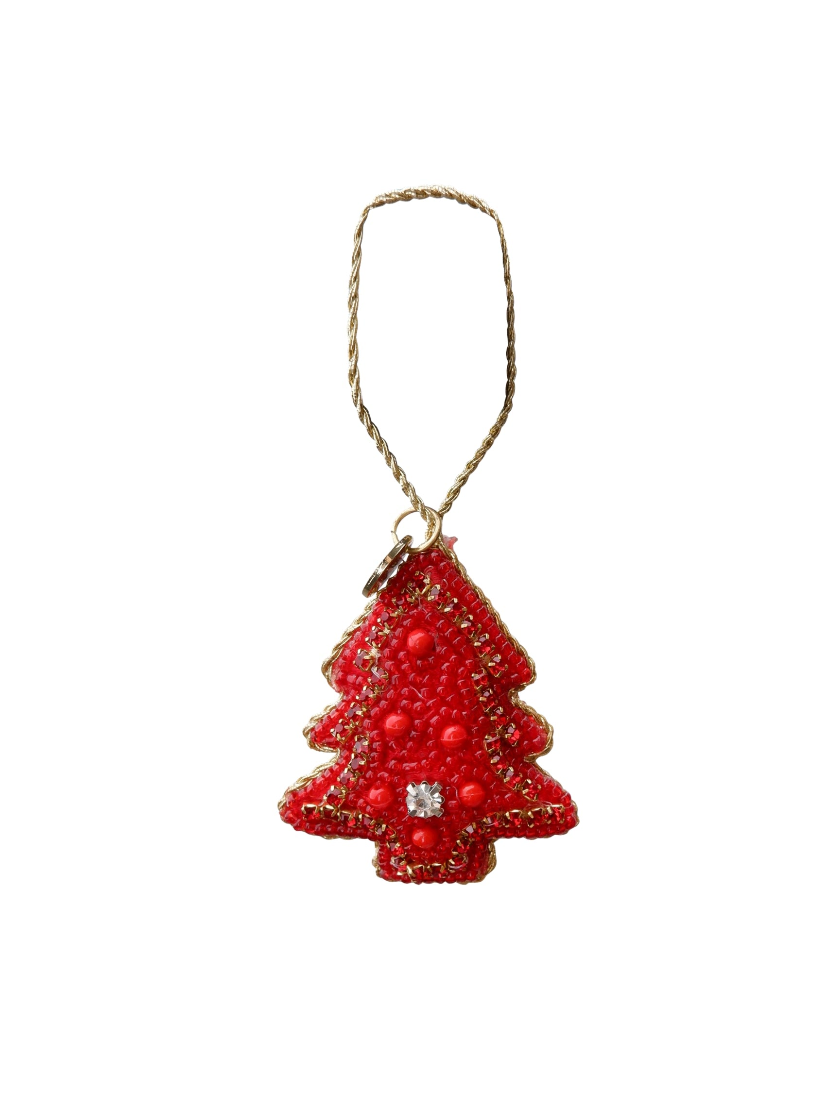 BCRED christmas tree ornament - Red - Black Colour