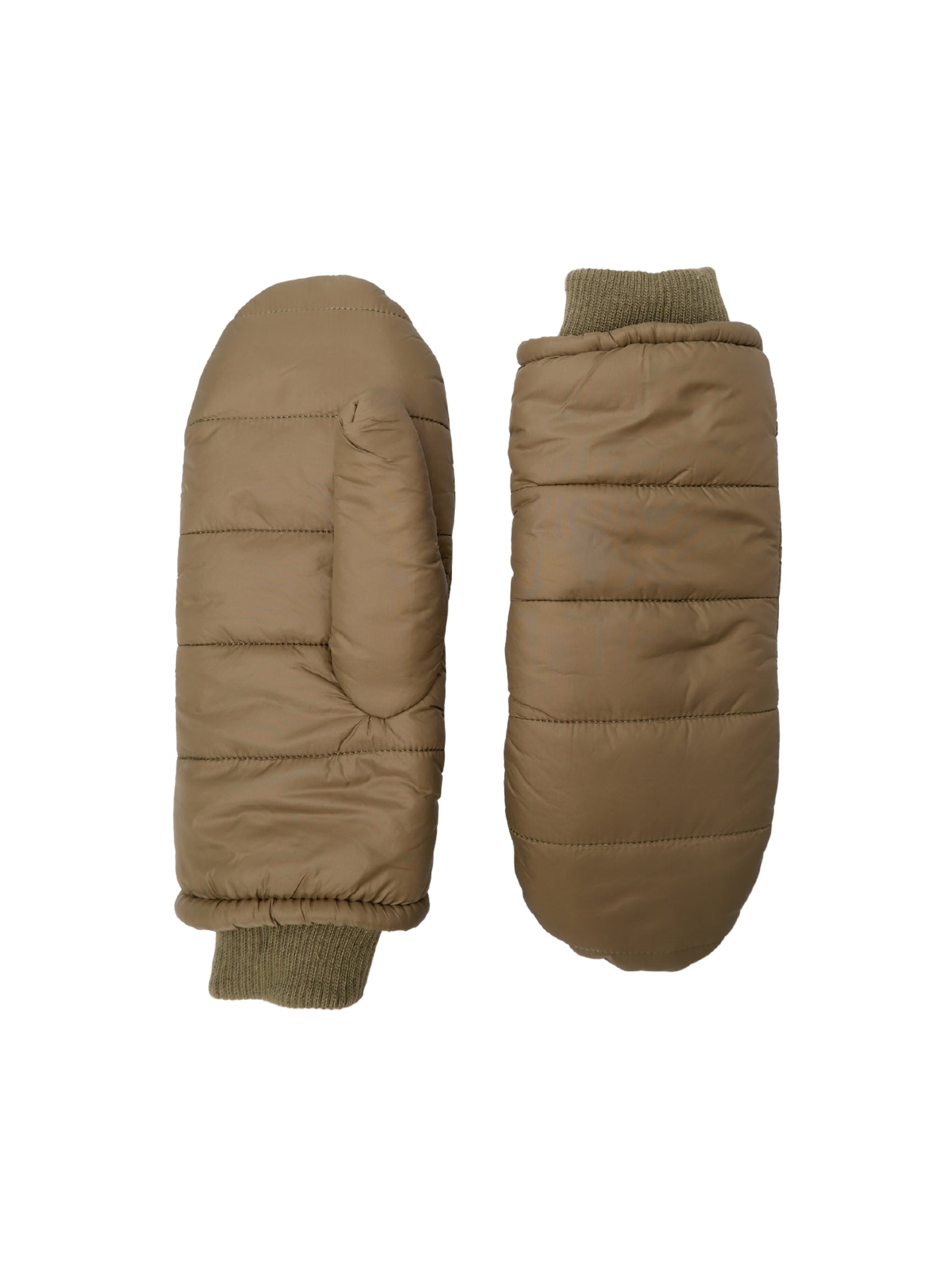 BCTYLER quilted mittens - Army - Black Colour