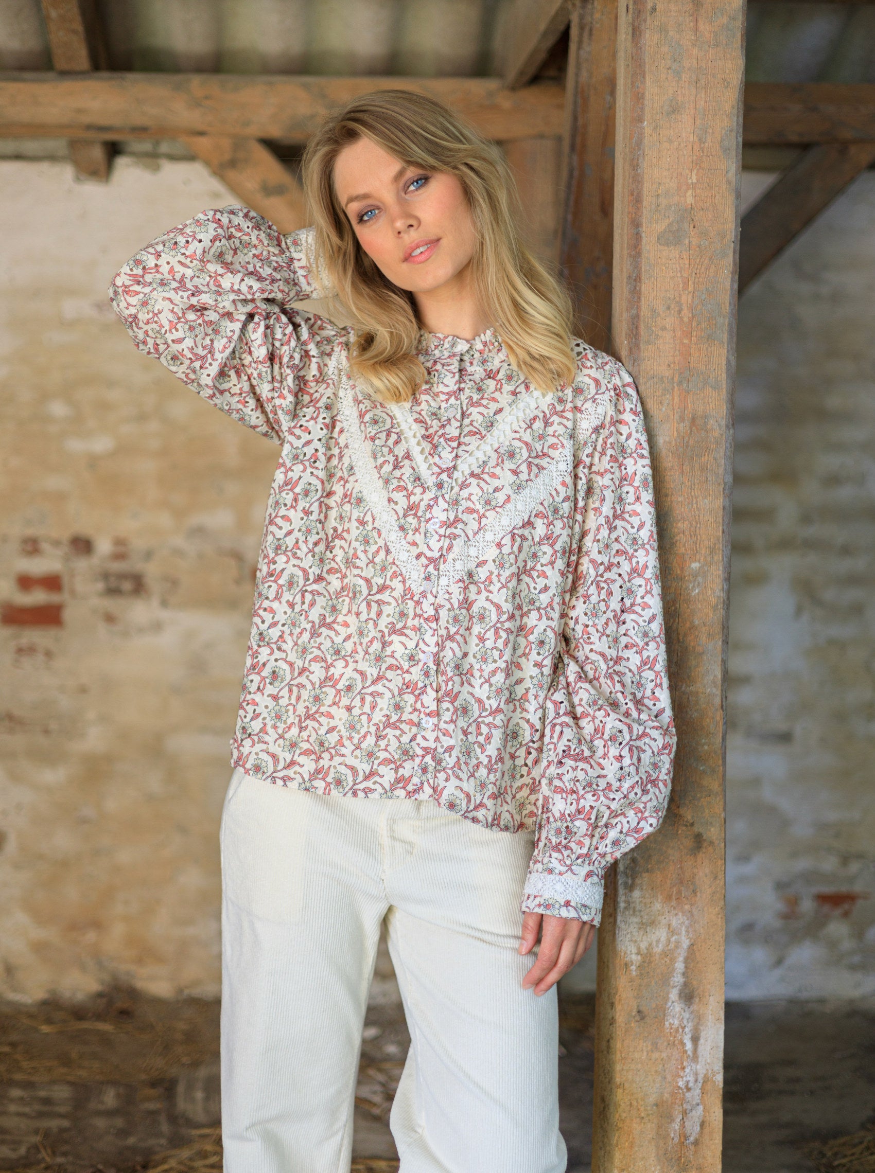 BCKILEY shirt - Dust Rose - Black Colour