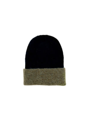 BCGINGER colour block hat - Navy - Black Colour