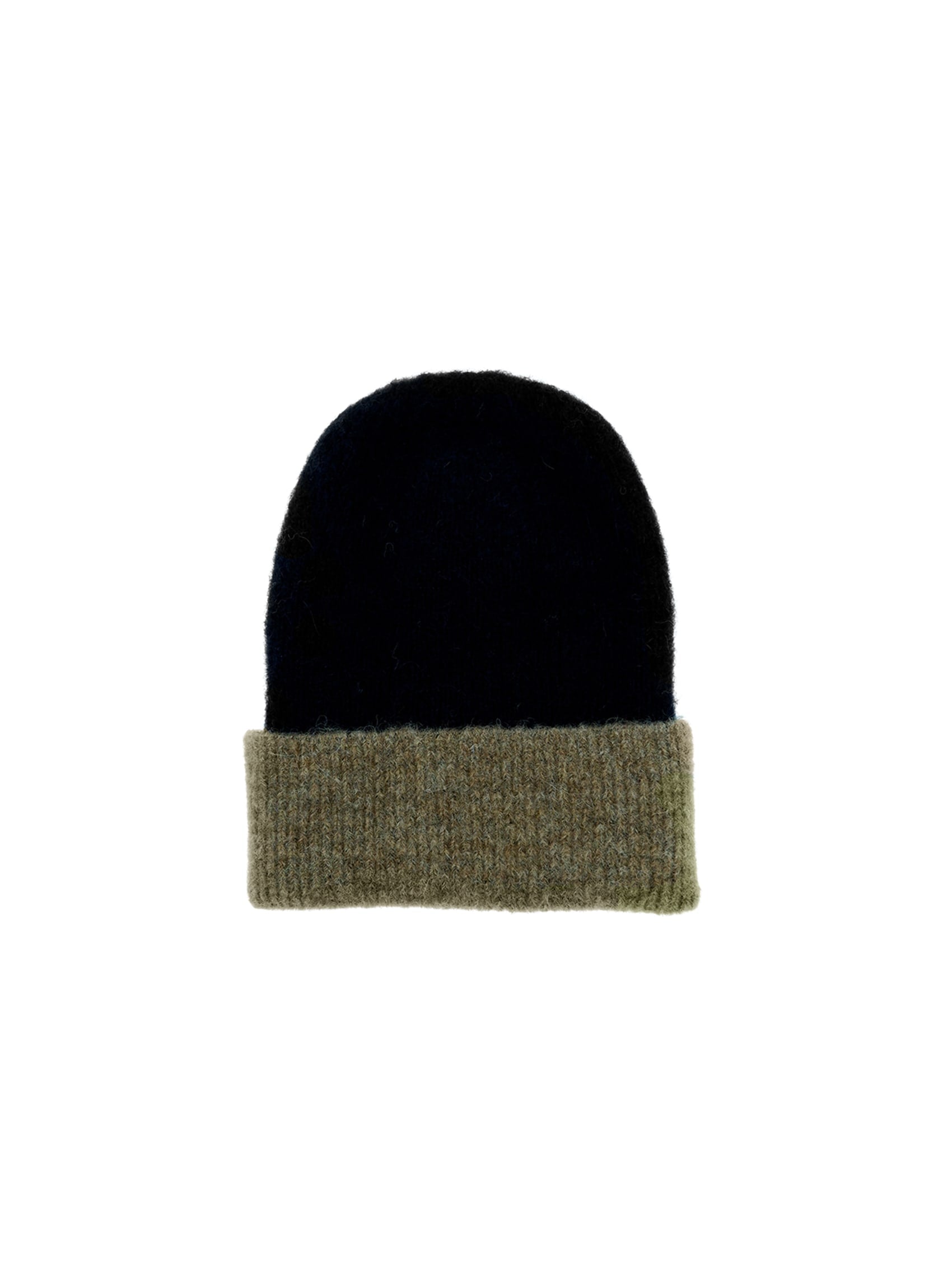 BCGINGER colour block hat - Navy - Black Colour