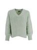 BCKARMA knit jumper - Pastel Green - Black Colour