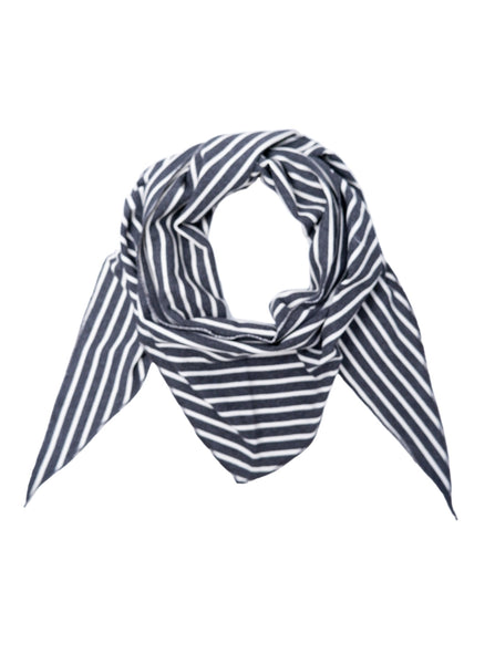 BCSAILOR triangle scarf - Dk. Grey - Black Colour