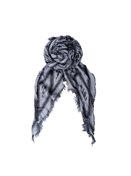 BCAYLA scarf - Dk. Grey - Black Colour