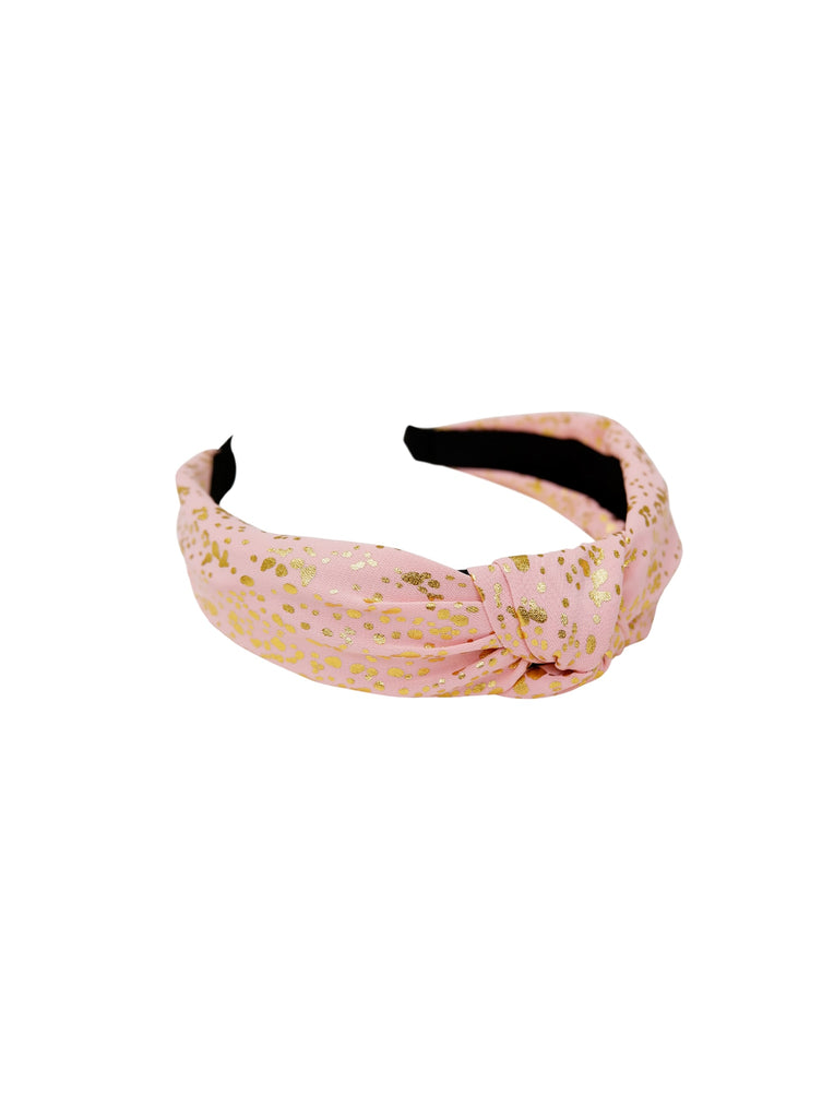 BCYASAVANJA leo headband - Pastel Rose - Black Colour
