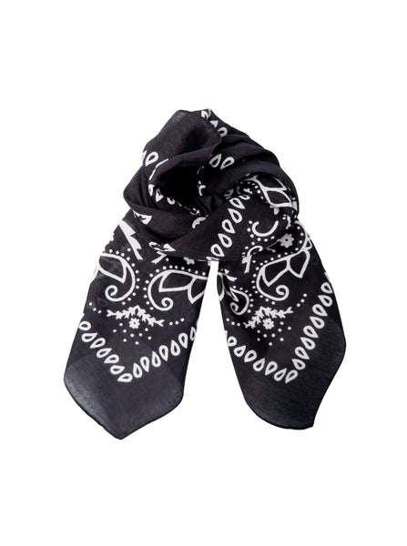 BCWILLA mini scarf - Black - Black Colour