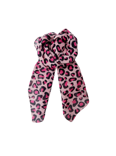 BCRYLIE mini scarf - Pink - Black Colour