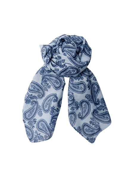 BCJASMINA mini scarf - Light Blue - Black Colour