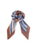 BCMARLA mini scarf - Blue Rose - Black Colour