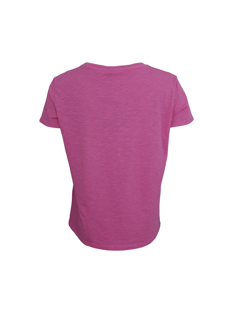 BCISA s/s t-shirt - Pink - Black Colour