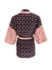 BCLUNA short kimono - Black Pink - Black Colour