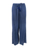BCFLORA pants - Blue Floral - Black Colour