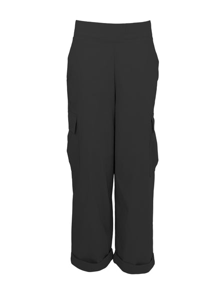 BCDAVINA wide cargo pants - Black - Black Colour