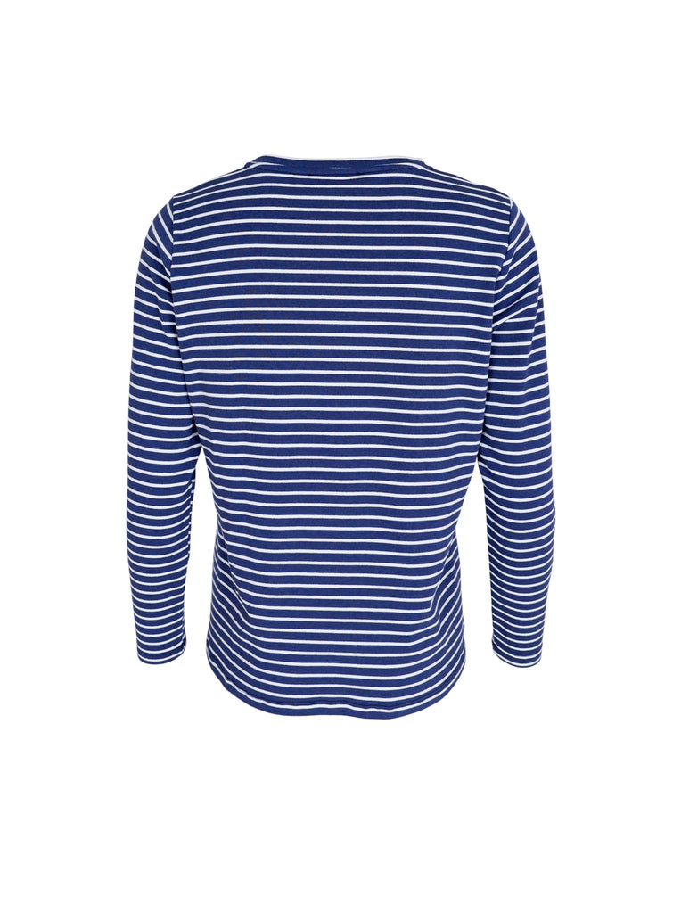 BCSAILOR regular l/s striped t-shirt - Denim - Black Colour
