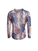 BCFLORENCE mesh blouse - Multi Snake - Black Colour