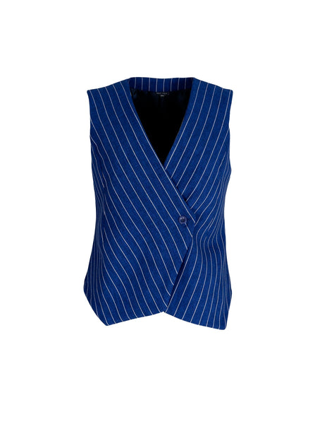 BCCHICAGO vest - Blue Stripe - Black Colour